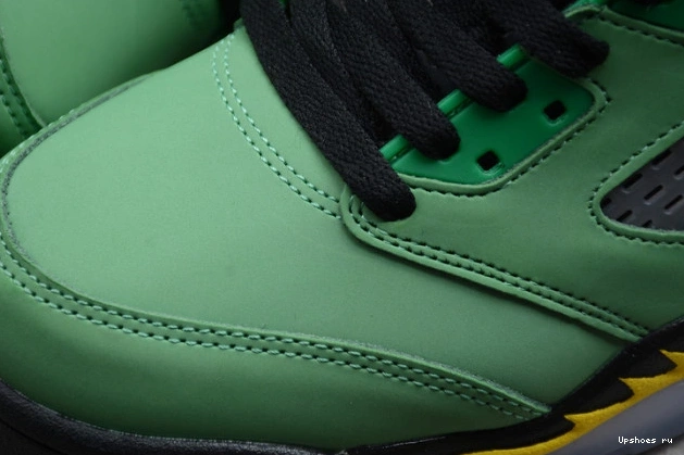 Ducks Jordan 5 Retro 454803-535 Oregon Air 0706